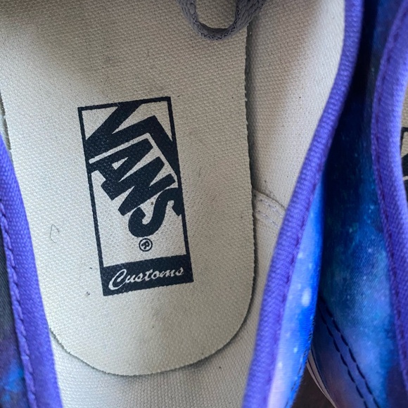 RARE CUSTOM Galaxy Vans - Picture 3 of 9